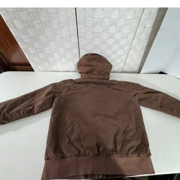 "Legendary" Womens Brown Zip CHore Coat Vintage Y2K SZ L Western Sherpa Lined - Picture 13 of 13